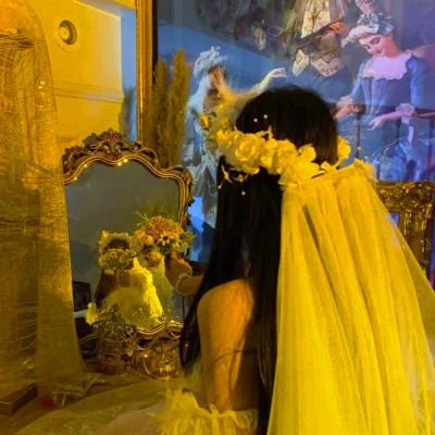复古森系文艺女头 有文艺范儿的唯美复古森系女生头像图片