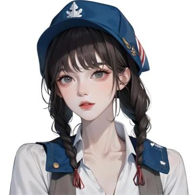漫画头像女ai
