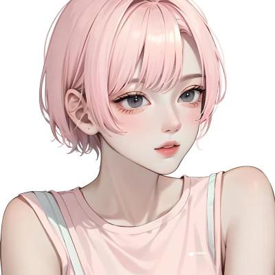 漫画头像女ai