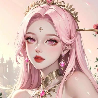 漂亮的手绘女头像