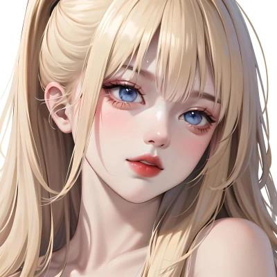 漫画头像女ai