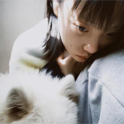 女生复古胶片风小众头像图片