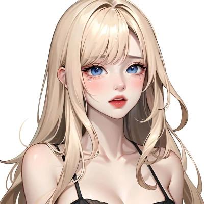 漫画头像女ai
