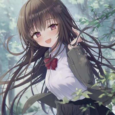 可爱动漫女生头像少女心，绝对萌翻天！
