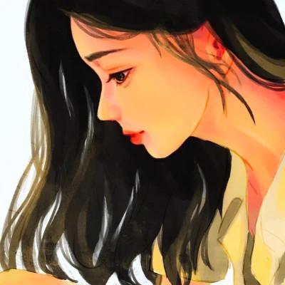 好看的手绘头像女生唯美