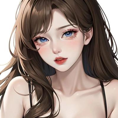 漫画头像女ai