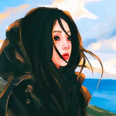 好看的手绘头像女生唯美
