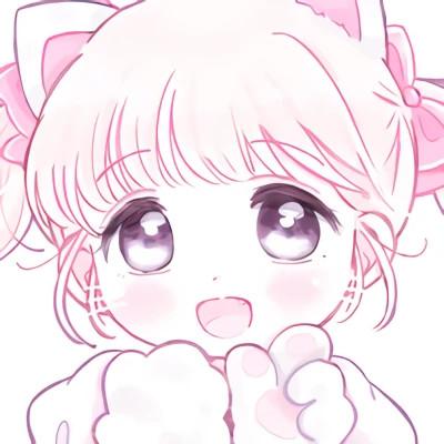 可爱动漫女生头像少女心，绝对萌翻天！
