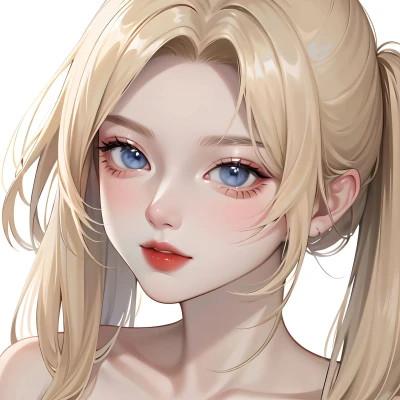 漫画头像女ai