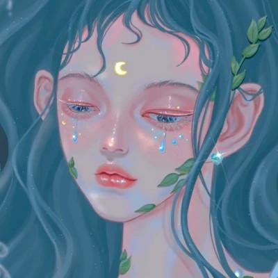 好看的手绘头像女生唯美