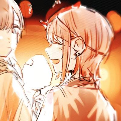 双女cp情侣头像
