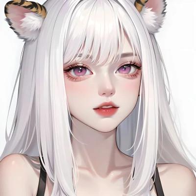 漫画头像女ai