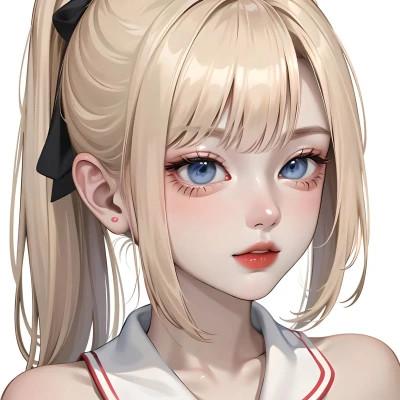 漫画头像女ai