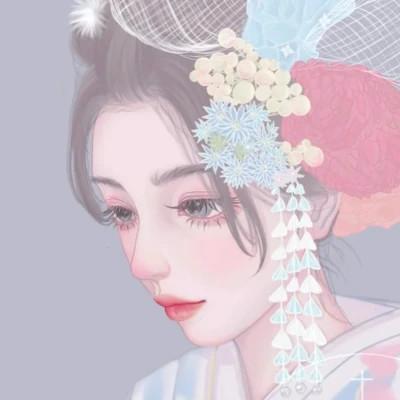好看的手绘头像女生唯美