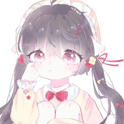 动漫呆萌系可爱少女头像