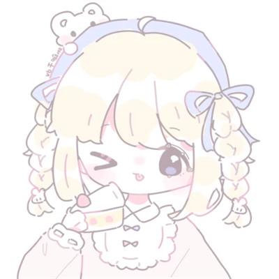 动漫呆萌系可爱少女头像