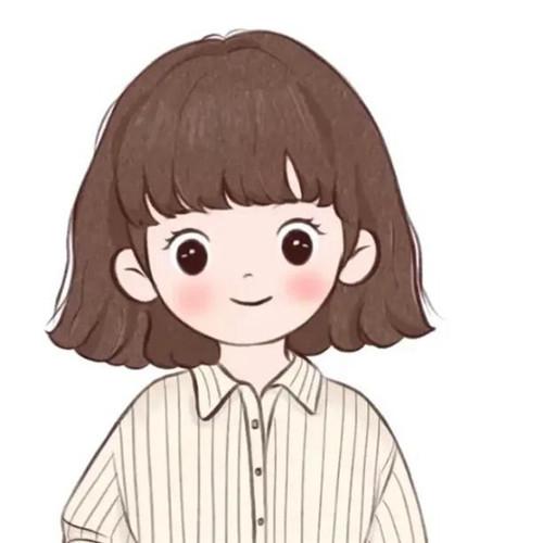女生头像手绘可爱，可爱迷人
