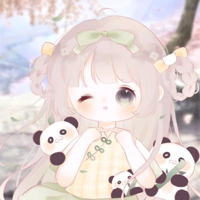 动漫呆萌系可爱少女头像