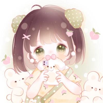 动漫呆萌系可爱少女头像