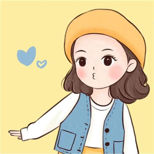 女生头像手绘可爱，可爱迷人
