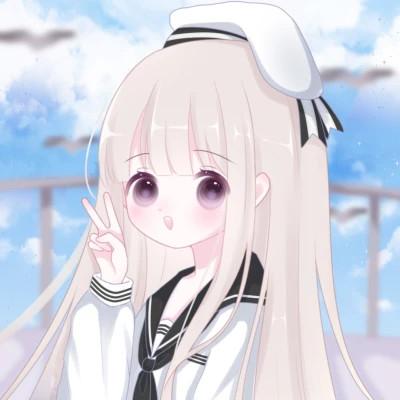 动漫呆萌系可爱少女头像