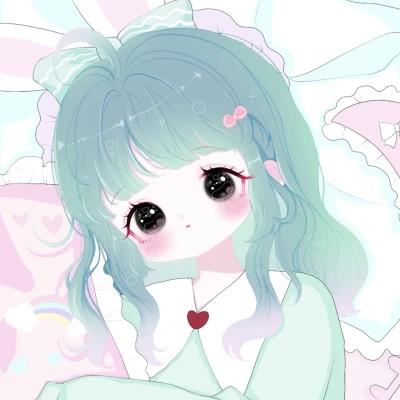 动漫呆萌系可爱少女头像