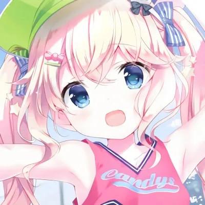 女孩喜欢的卡通图片少女心头像