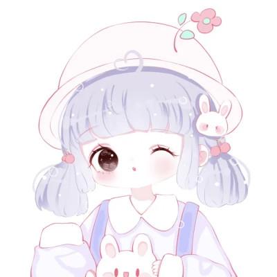 动漫呆萌系可爱少女头像