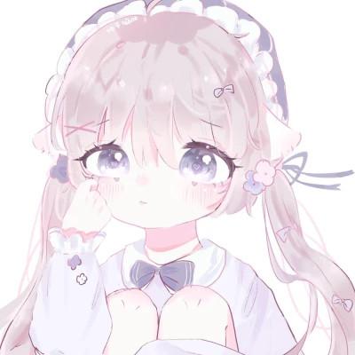 动漫呆萌系可爱少女头像
