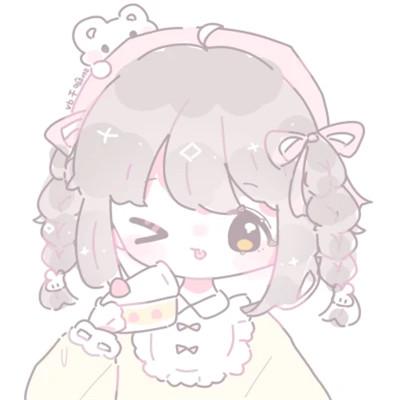 动漫呆萌系可爱少女头像