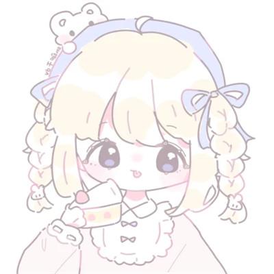 动漫呆萌系可爱少女头像