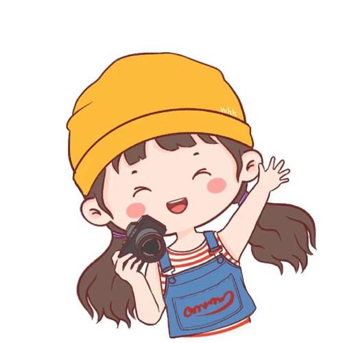 女生头像手绘可爱，可爱迷人