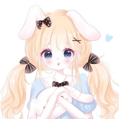 动漫呆萌系可爱少女头像