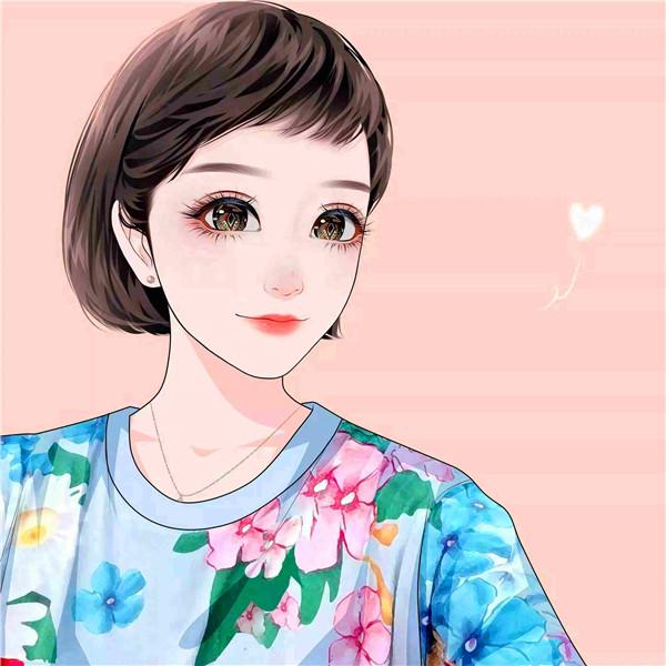 30岁女士照片头像真实手绘头像图片