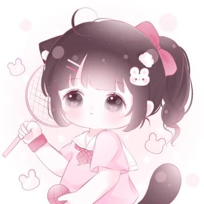 动漫呆萌系可爱少女头像
