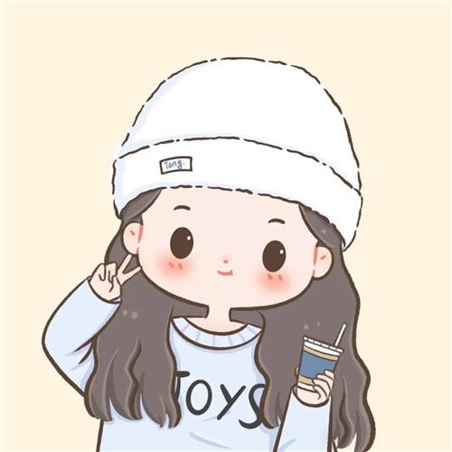 女生头像手绘可爱，可爱迷人
