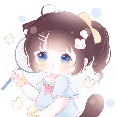 动漫呆萌系可爱少女头像