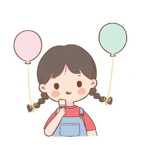 女生头像手绘可爱，可爱迷人