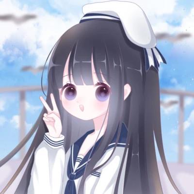 动漫呆萌系可爱少女头像