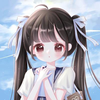 动漫呆萌系可爱少女头像