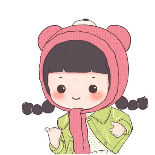 女生头像手绘可爱，可爱迷人
