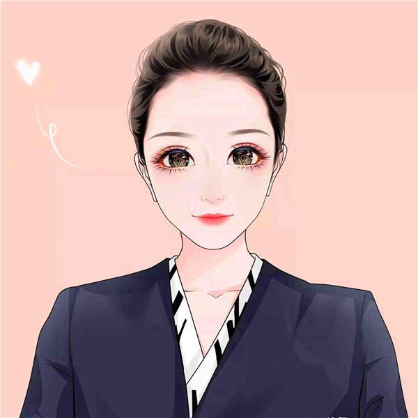 30岁女士照片头像真实手绘头像图片