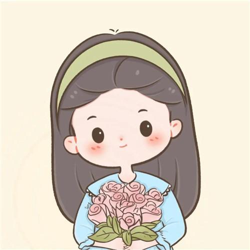 女生头像手绘可爱，可爱迷人