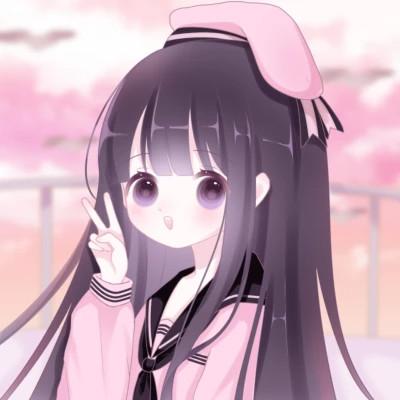 动漫呆萌系可爱少女头像