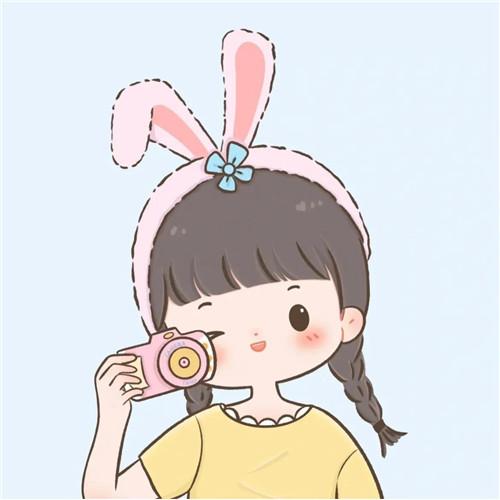 女生头像手绘可爱，可爱迷人