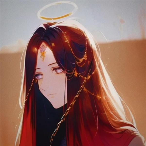 清新淡雅气质美女头像手绘图片