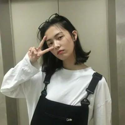 WeChat社会风格女头