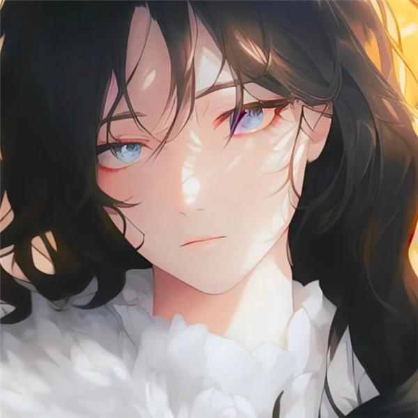 清新淡雅气质美女头像手绘图片