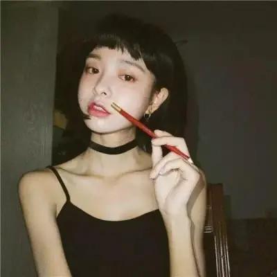 WeChat社会风格女头