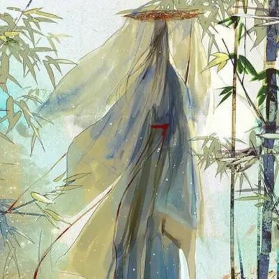 女头背景图和头像一套